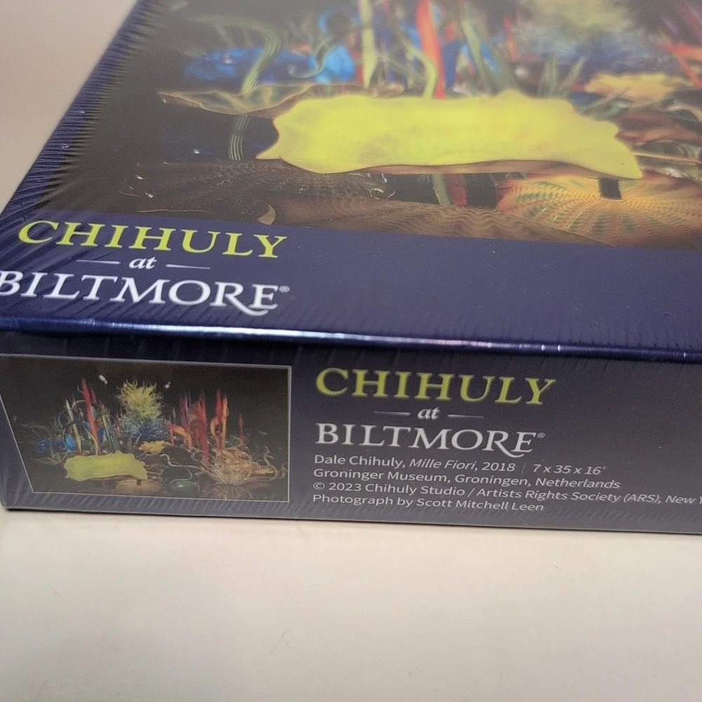 Dale Chihuly at Biltmore Puzzle Plus Jigsaw Puzzle Mille‎ Fiori 1000pcs NEW